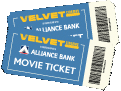 GSC Velvet premiere ticket