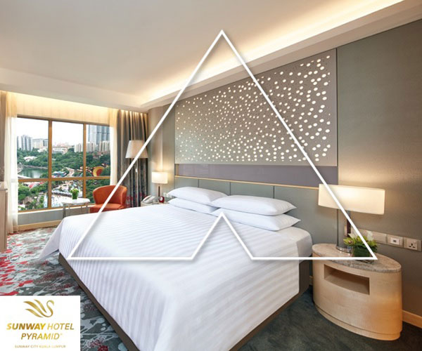 Enjoy up to 15% OFF* best available room rates & dining at Sunway Pyramid Hotel