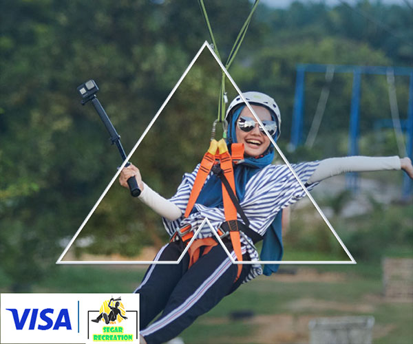 30% OFF* activity ticket at Segar Recreation Eco Park with Alliance Bank Visa Credit Card