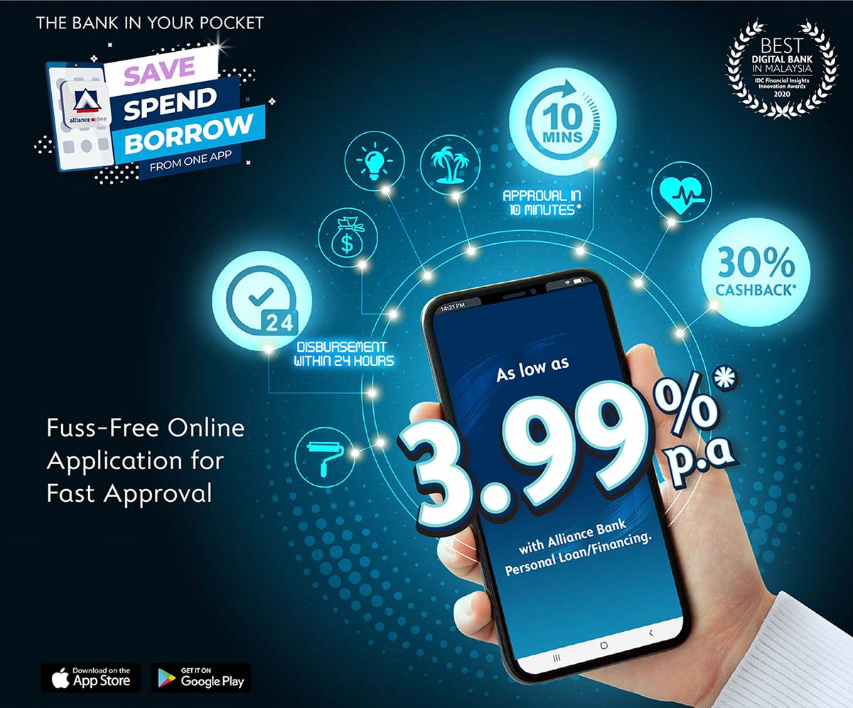 Alliance Digital Personal Loan | Alliance Bank Malaysia