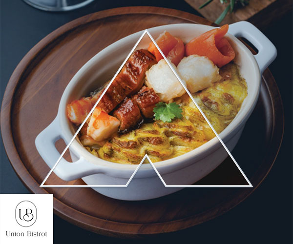 Enjoy 15% OFF* total bill with a minimum spend of RM100 at Union Bistrot