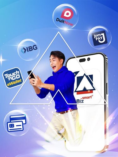 Win up to RM2,000* Touch ‘n Go eWallet with BizSmart®