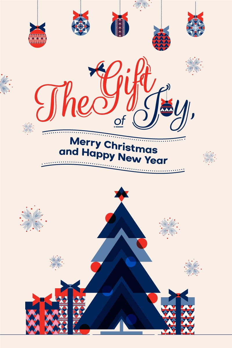 The Gift of Joy - Merry Christmas and Happy New year