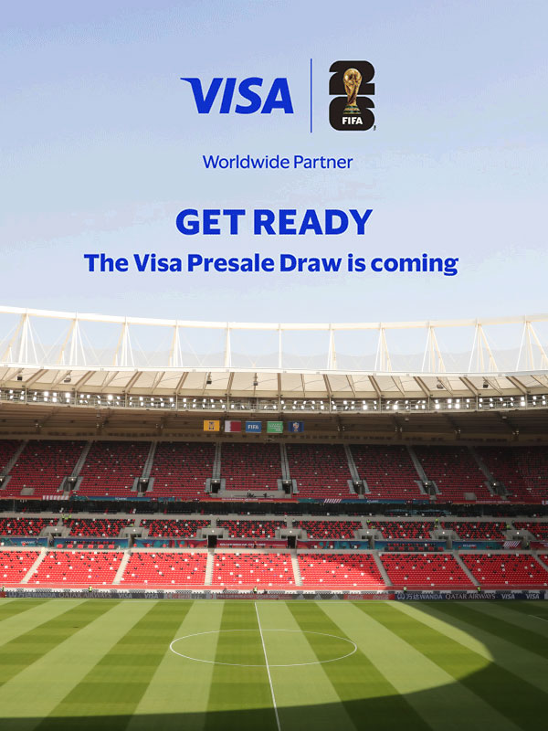 Visa FIFA World Cup 2026™ Presale Draw 