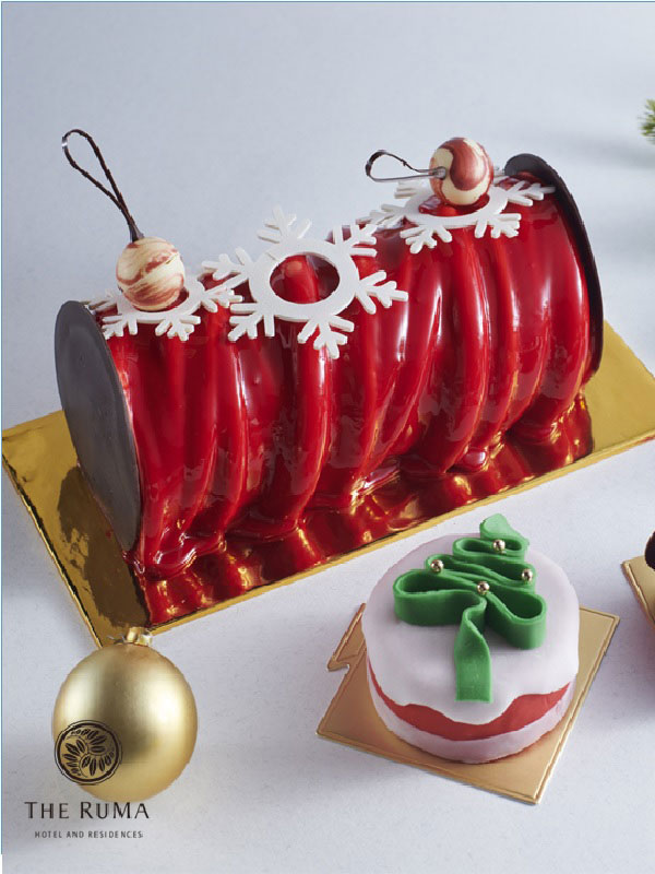 Enjoy 10% OFF* Festive Takeaway Cakes at The Ruma Hotel and Residences