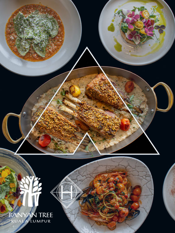 15% OFF* A La Carte Menu or a Complimentary Appetiser at Horizon Grill, Banyan Tree Kuala Lumpur