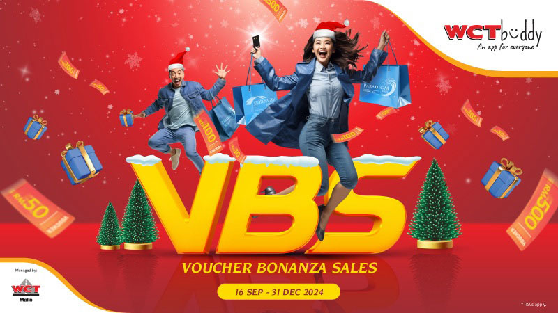 Voucher Bonanza Sales: 20% Off* Paradigm Mall Petaling Jaya, Paradigm Mall Johor Bahru and Gateway@Klia2 E-Voucher