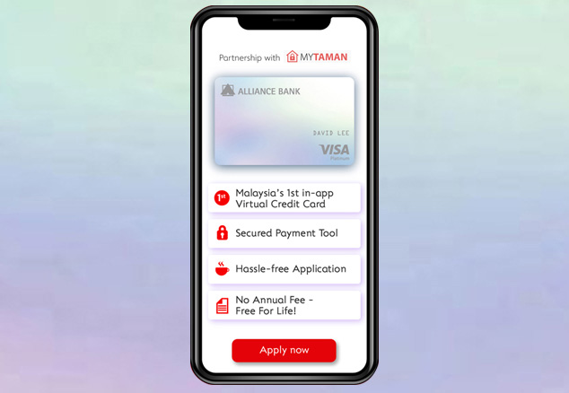 Visa Virtual Credit Card (MyTaman)