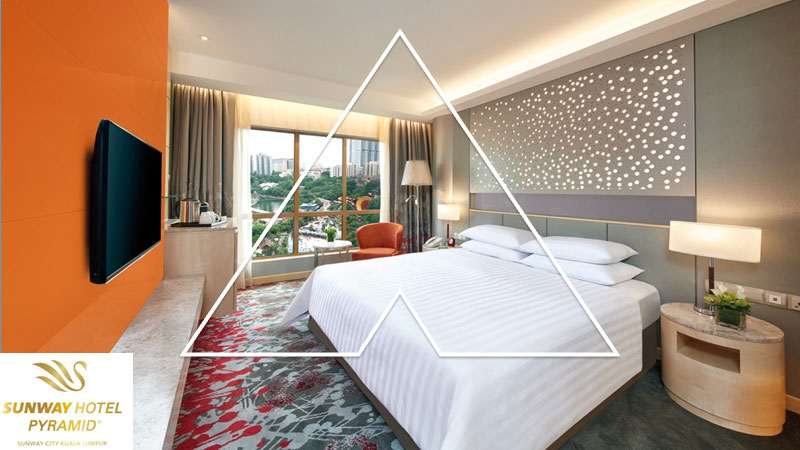 Enjoy up to 15% OFF* best available room rates & dining at Sunway Pyramid Hotel