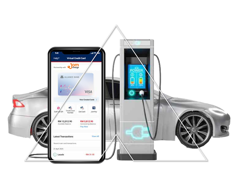 Visa Virtual Credit Card (JomCharge)